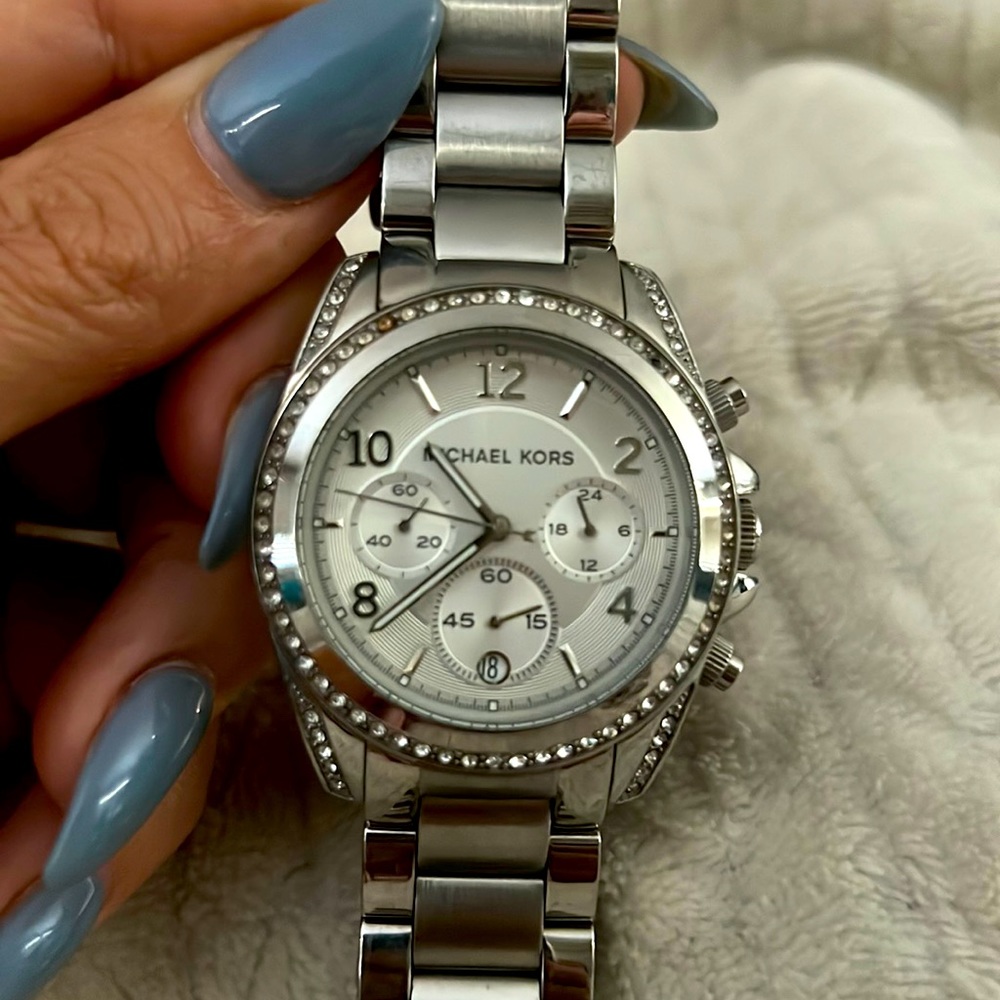 Michael Kors Women’s Blair Silver Watch MK5165